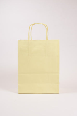 Borse Regalo Carta Beige Naturale 36x12x41 - Set 5 pz