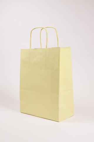 Borse Regalo Carta Beige Naturale 26x12x36 - Set 5 pz