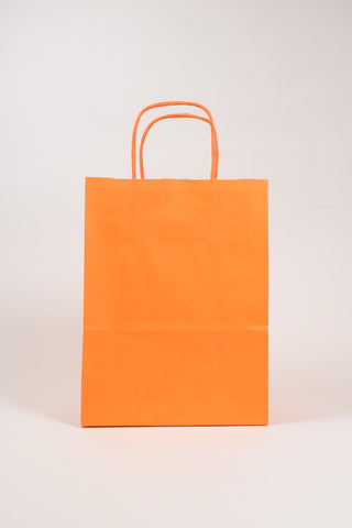 Borse Regalo Carta Arancione 36x12x41 - Set 5 pz