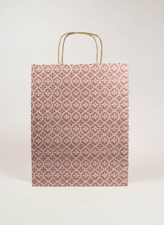 Borse Regalo Carta Erba Ecologica 100% 16x8x21 - Set 5 pz